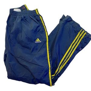 Vintage Adidas tear away pants